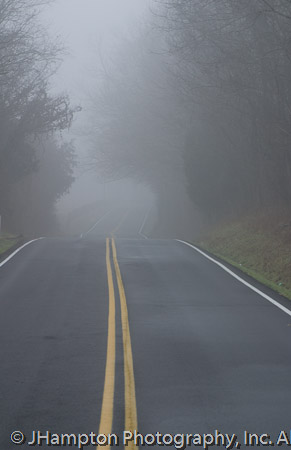 Foggy Road